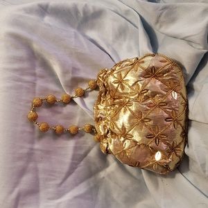 Gold Cocktail Purse